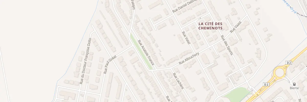 Plan du 40 Rue Anatole France à Cappelle-la-Grande