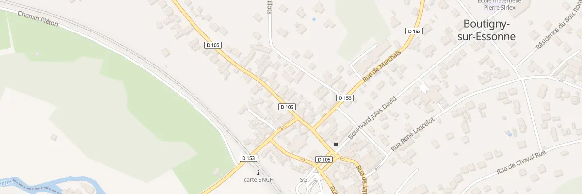 Plan du 10 Rue de la Ferté-Alais à Boutigny-sur-Essonne