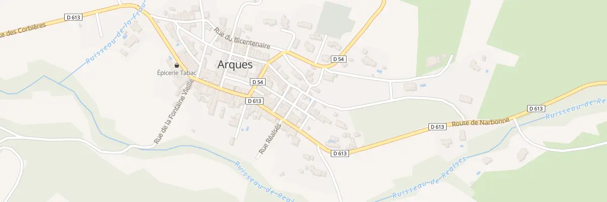 Plan du 9001 Le Village à Arques