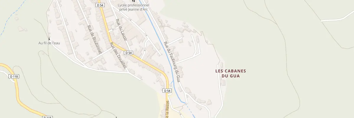 Plan du 28 Rue du Fbg du Gua à Mazamet