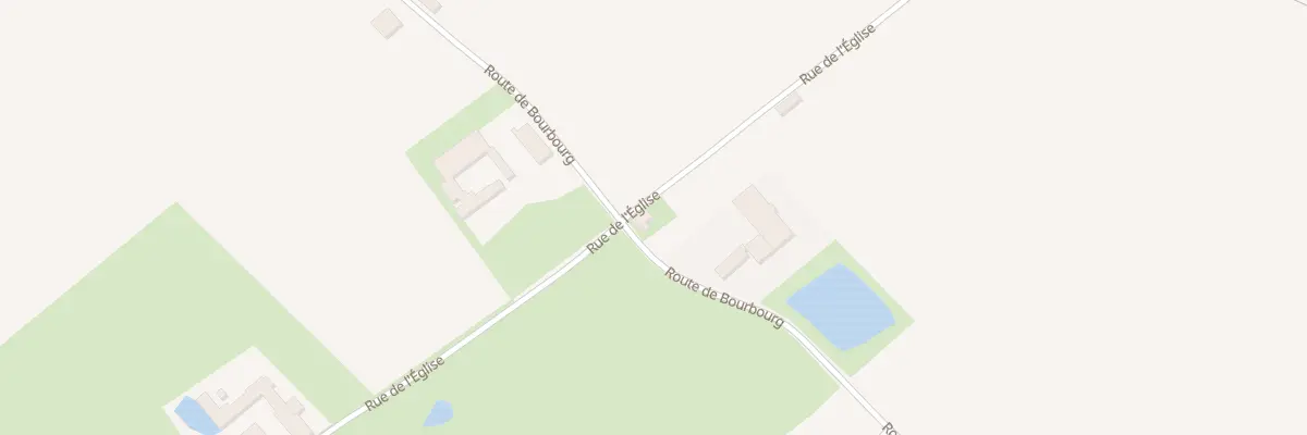 Plan du 2391 Rte de Bourbourg à Noordpeene