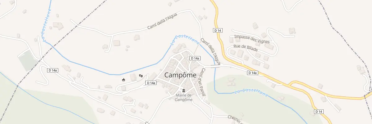 Plan du 72 Rue de Saint Esteve à Campôme