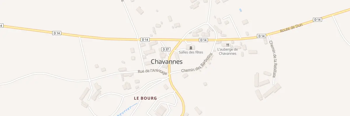 Plan du 1 Rte de Saint Loup à Chavannes