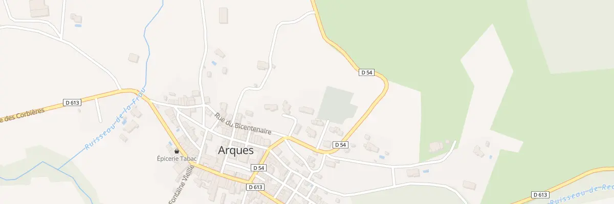 Plan du 5000 Au Cimetiere à Arques