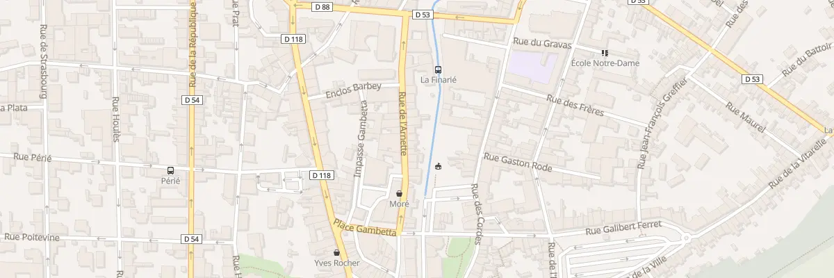 Plan du 24 Rue de l’Arnette à Mazamet