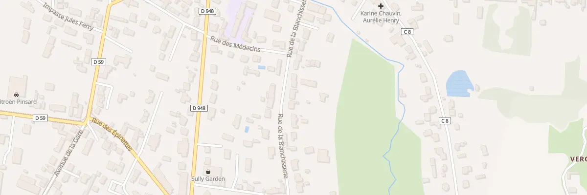 Plan du 19 Rue de la Blanchisserie à Sully-sur-Loire