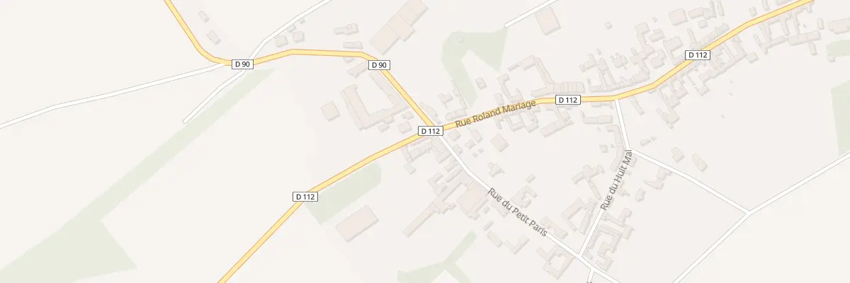 Plan du 25 Rue du Petit Paris à Chepoix