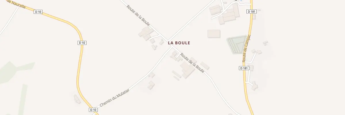 Plan du 5158 La Boule à Camjac