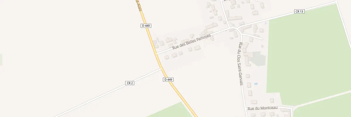 Plan du 9 Rue des Belles Femmes à Courdimanche-sur-Essonne