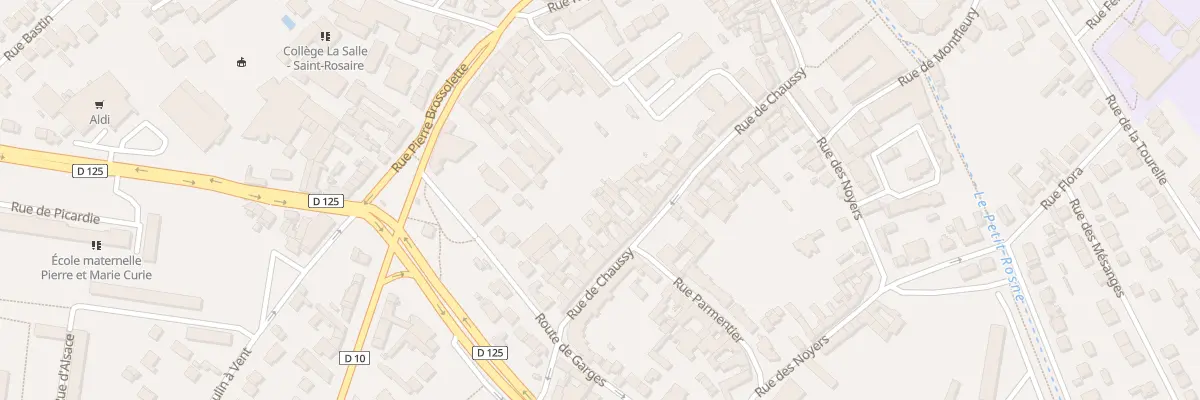 Plan du 48 Rue du Chaussy à Sarcelles