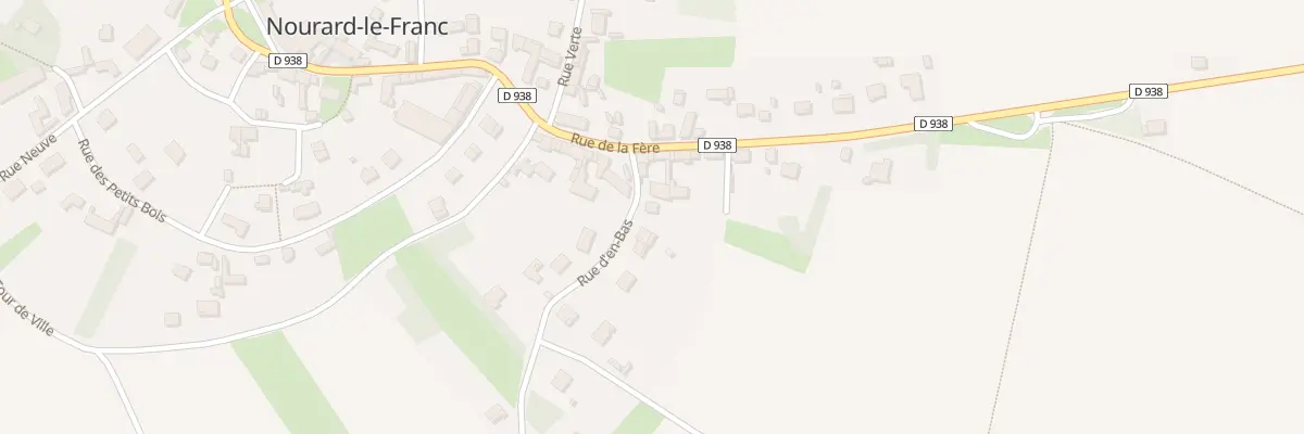Plan du 3 Rue d’En Bas à Nourard-le-Franc