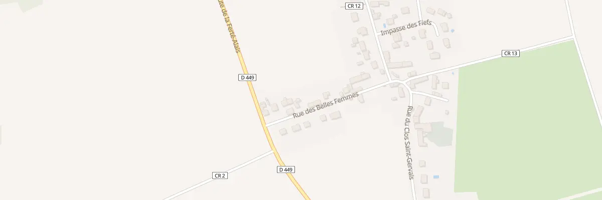 Plan du 12 Rue des Belles Femmes à Courdimanche-sur-Essonne