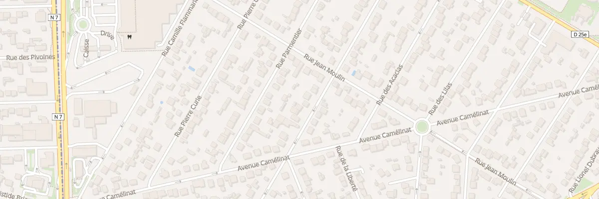 Plan du 48 Rue Albert Thomas à Athis-Mons