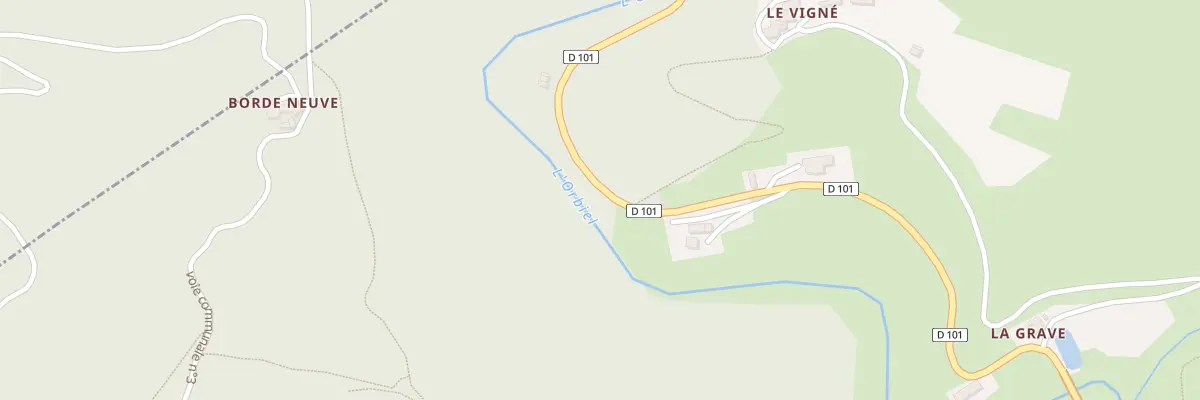 Plan du 9002 Rte de Mas Cabardes aux Ilhes