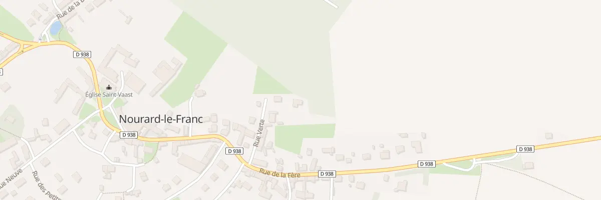 Plan du 90 Rue Verte à Nourard-le-Franc