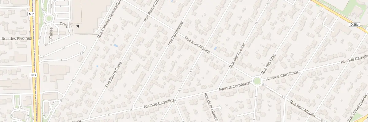 Plan du 46 Rue Albert Thomas à Athis-Mons