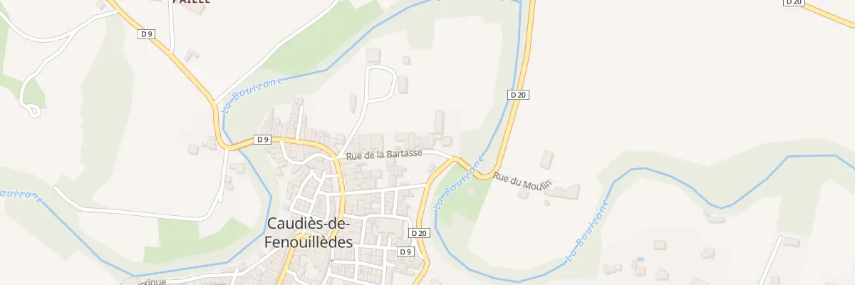 Plan du 17 Rue de la Bartasse à Caudiès-de-Fenouillèdes