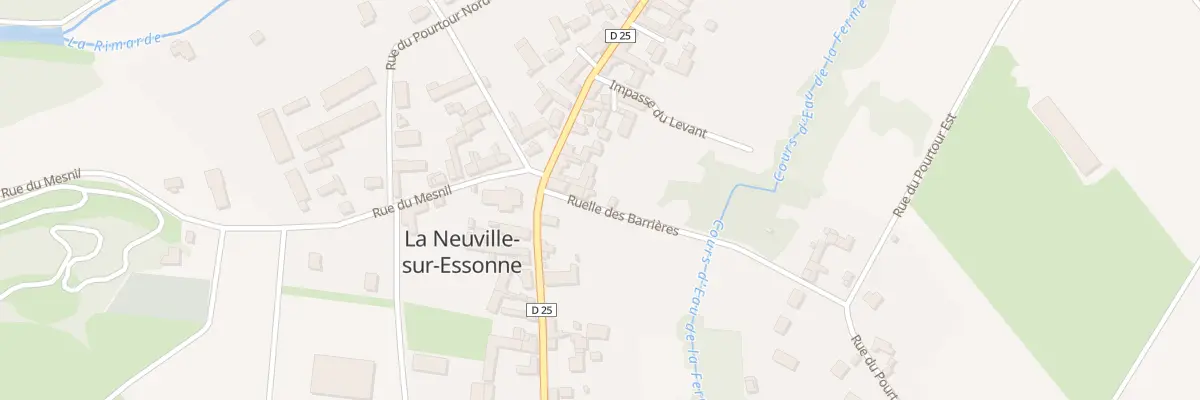 Plan du 7 Rle des Barrieres à La Neuville-sur-Essonne