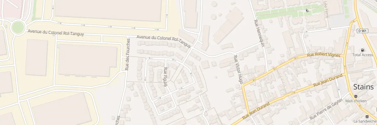 Plan du 14 Rue de la Coopération à Stains