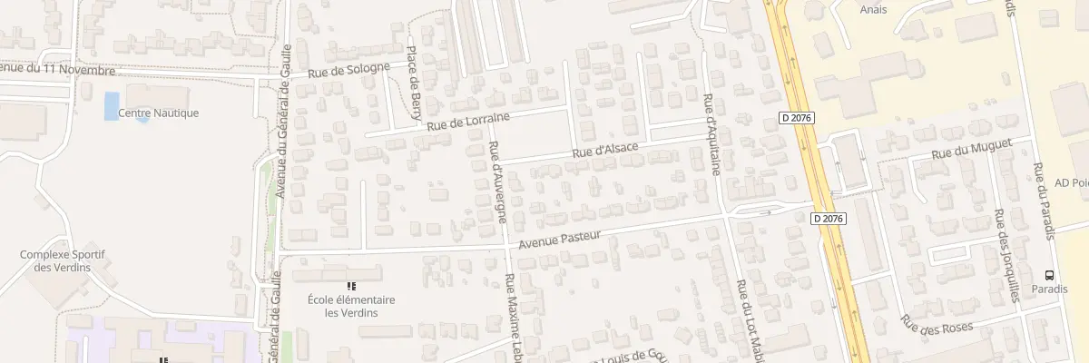 Plan du 2 Rue d’Alsace à Saint-Doulchard