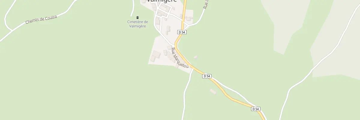 Plan du 12 Le Village à Valmigère