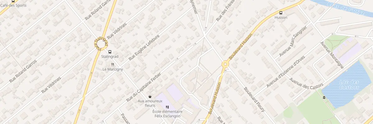 Plan du 13 Rue du Capitaine Ferber à Viry-Châtillon