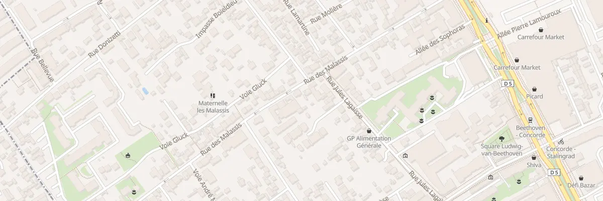 Plan du 31 Rue Malassis à Vitry-sur-Seine
