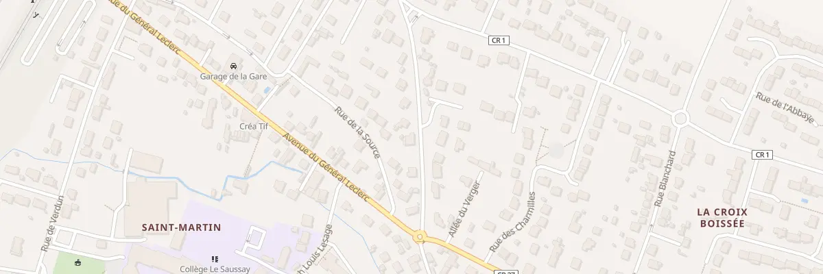 Plan du 3 Rue Pasteur à Ballancourt-sur-Essonne