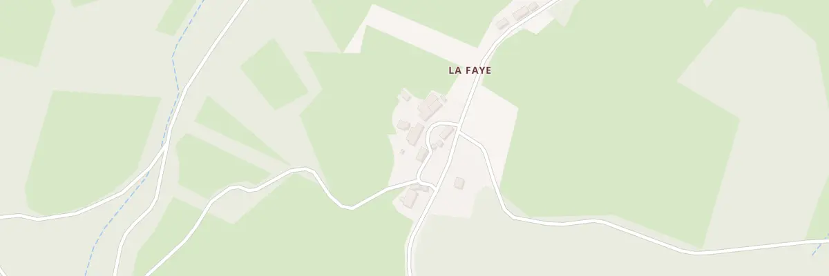 Plan du 5 La Faye à Mainsat