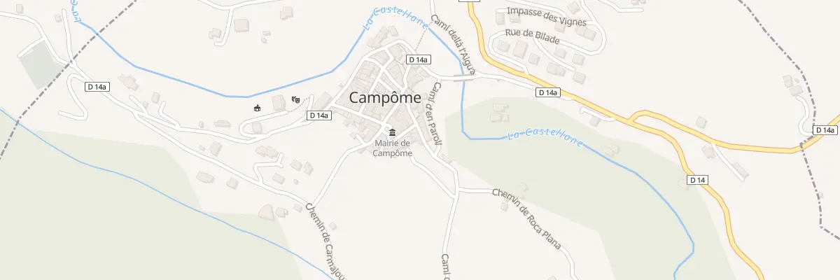 Plan du 15 Rue de Fournous à Campôme