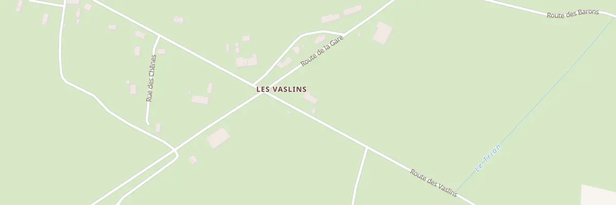 Plan du 9229C Les Vaslins à Marçais