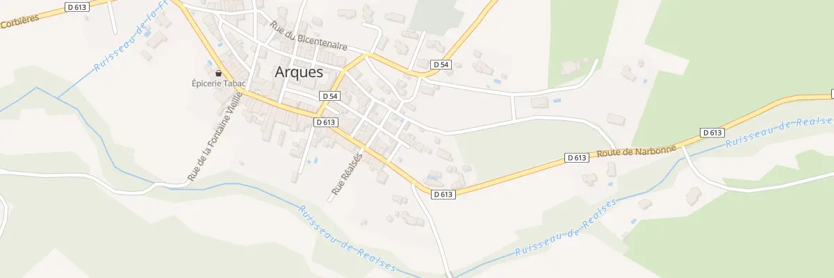 Plan du 53 Le Village à Arques