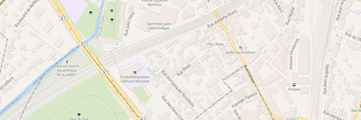 Plan du 18 Rue Blazy à Juvisy-sur-Orge