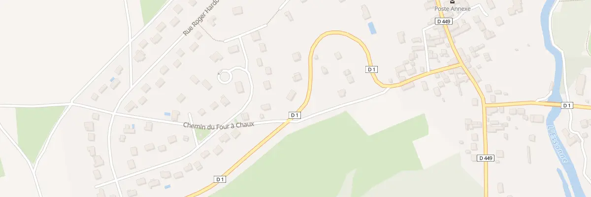 Plan du 22 Rue de Champmotteux à Gironville-sur-Essonne