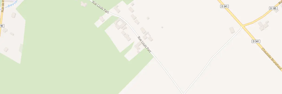 Plan du 14 Rue Louis Part à Auchy-au-Bois