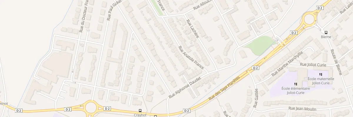 Plan du 11 Rue Anatole France à Cappelle-la-Grande