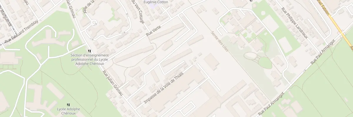 Plan du 172 Rue Julian Grimau à Vitry-sur-Seine
