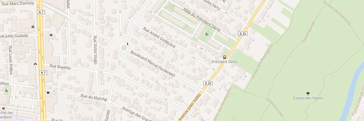 Plan du 9 Rue André Godecaux à Athis-Mons