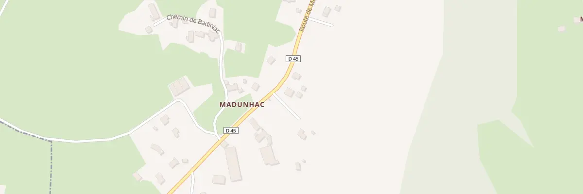 Plan du 22 Rte de Madunhac à Roannes-Saint-Mary