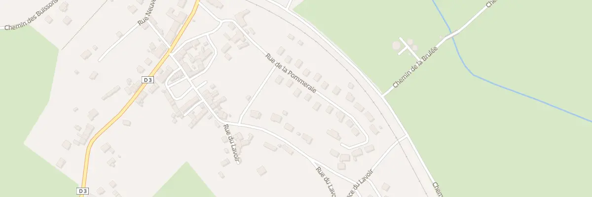 Plan du 6 Rue de la Pommeraie à Vallenay
