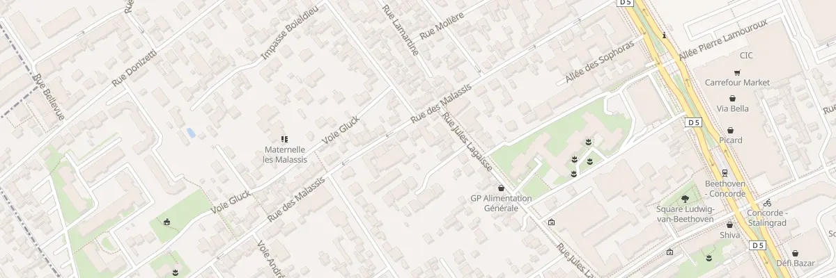 Plan du 29 Rue Malassis à Vitry-sur-Seine