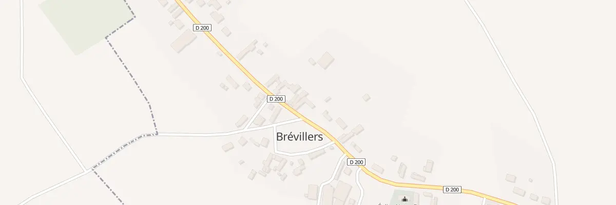 Plan du 5006 Rue de Lucheux à Brévillers