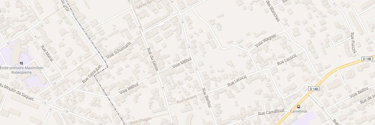 Plan du 31 Rue Berlioz à Vitry-sur-Seine