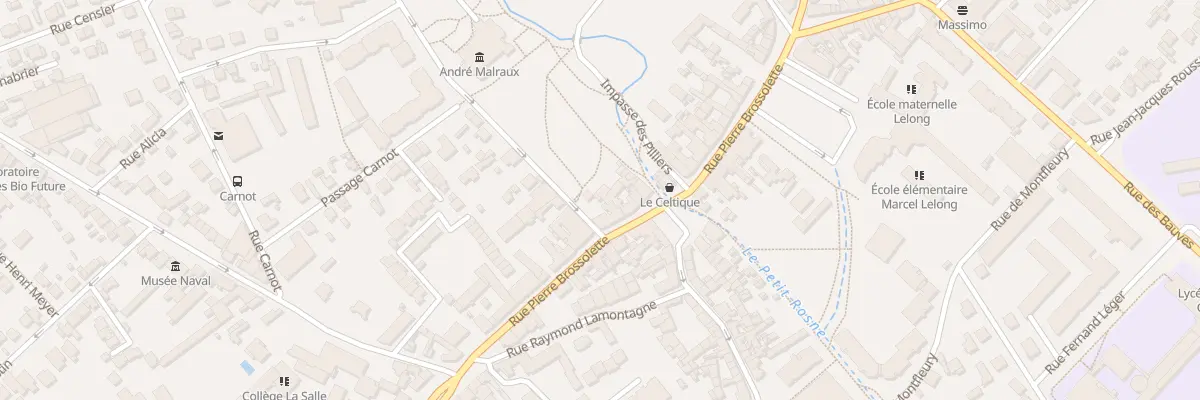Plan du 73 Rue Pierre Brossolette à Sarcelles