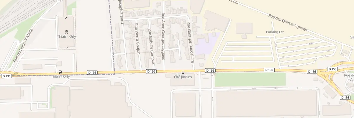 Plan du 4 Rue des Platanes à Orly