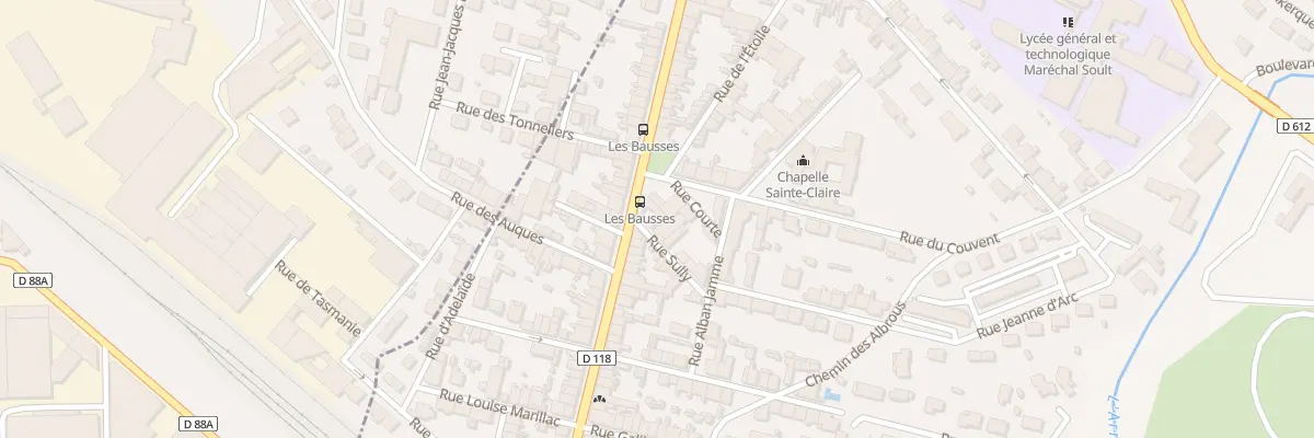 Plan du 3 Rue Sully à Mazamet