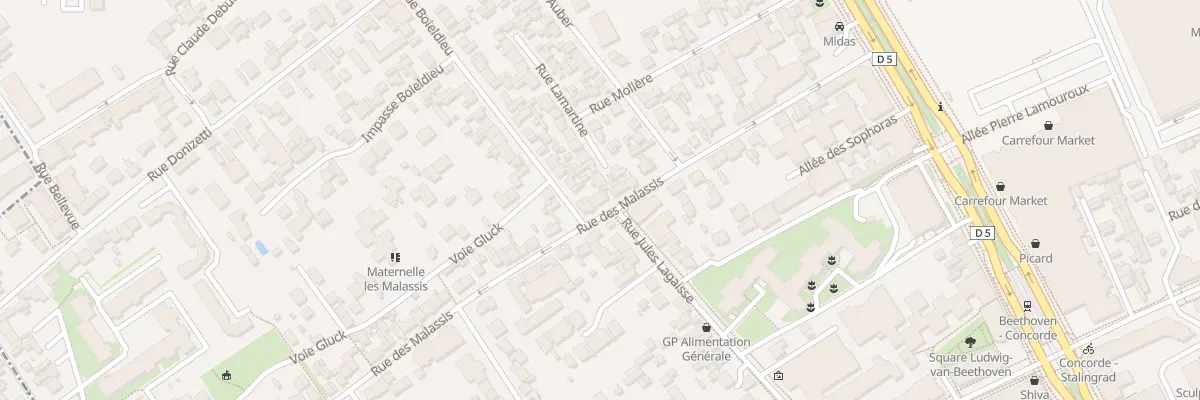 Plan du 24B Rue Malassis à Vitry-sur-Seine