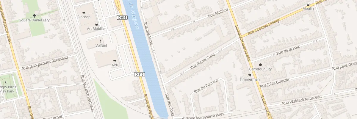 Plan du 46 Rue Pierre Curie à Coudekerque-Branche
