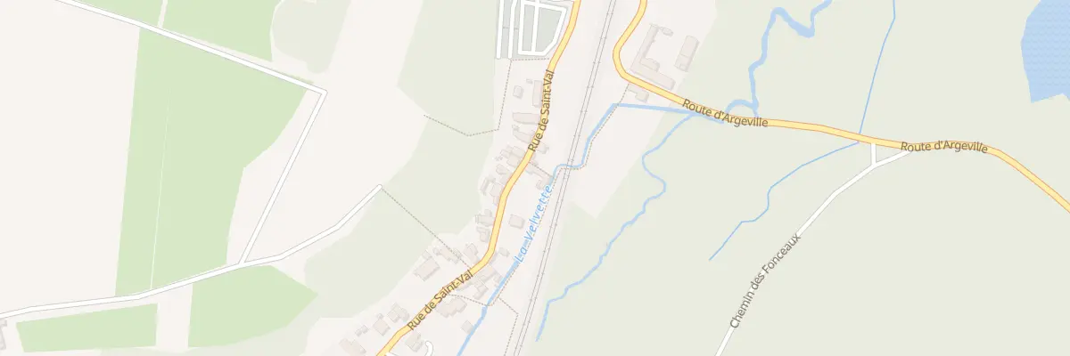 Plan du 30 Rue de St Val à Boigneville