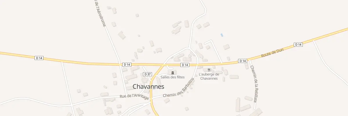Plan du 1 Pl Pierre Grosbois à Chavannes